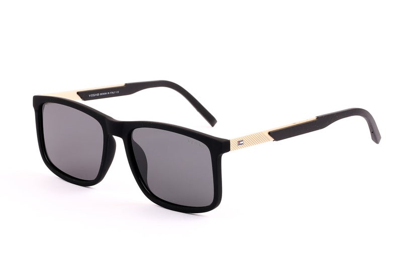 VEGAS Full Rim Rectangular Men Grey  Sunglasses V2102 C4 - Image 1